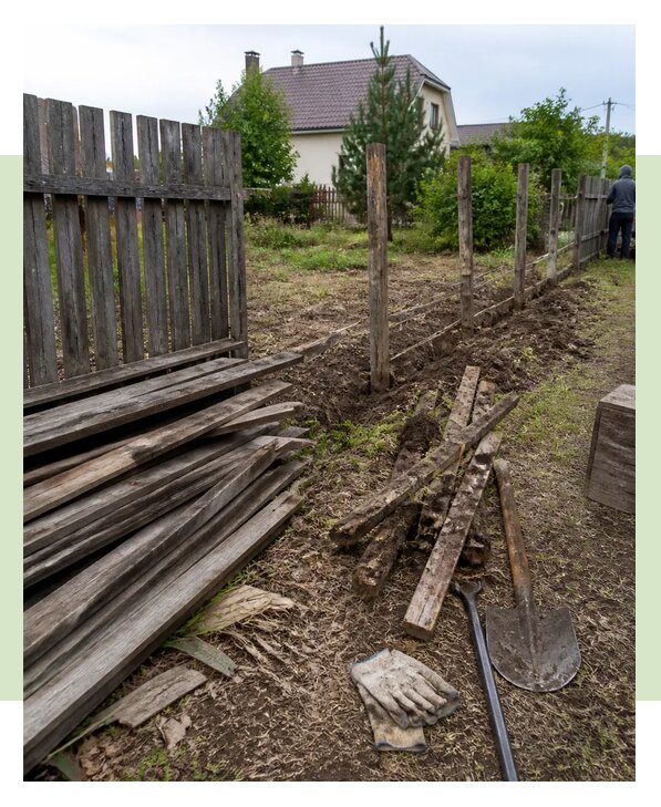 Демонтаж забора в Нефтеюганске по цене от 305 р. | ЗаборЭксеперт-Нфт